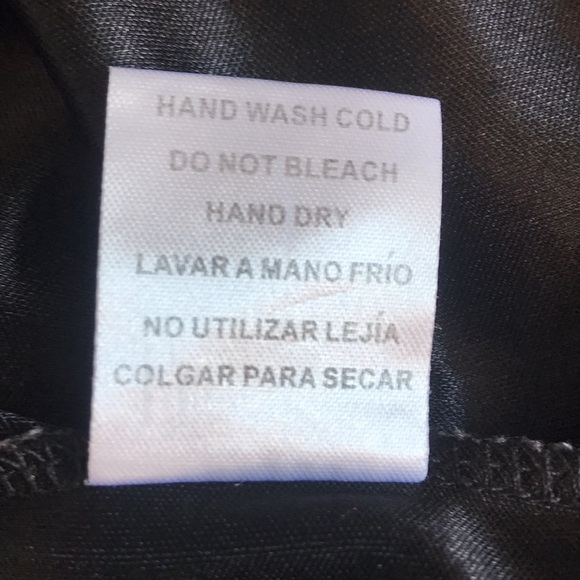 IJOAH black & pink floral chiffon mesh pullover 3/4 sleeves tunic/mini dress M - Picture 15 of 15